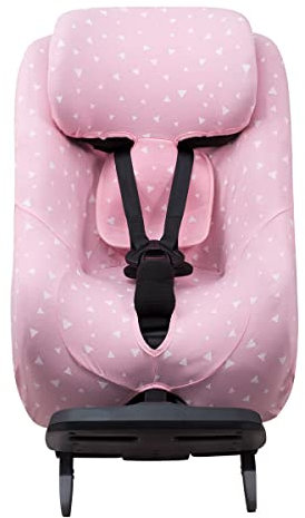 JYOKO KIDS Rivestimento per seggiolino auto in cotone compatibile con Concord Reverso I-size Plus (PINK SPARKLES)