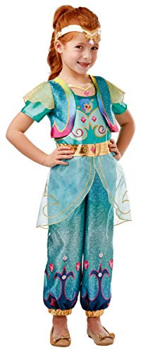 Rubies Official Shimmer and Shine - Deluxe Shine Childs Costume, Size Small Age 3-4 Years