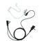 Klykon Vx-261 Headset mit Mikrofon für Motorola Vertex Standard VX-231 VX-351 Walkie Talkie 2-Wege-Funkgerät, Schwarz