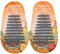 SDARMING No Tie Laces for Kids & Adults, Elastic Silicone Teless Running Shoe Laces (Gray)