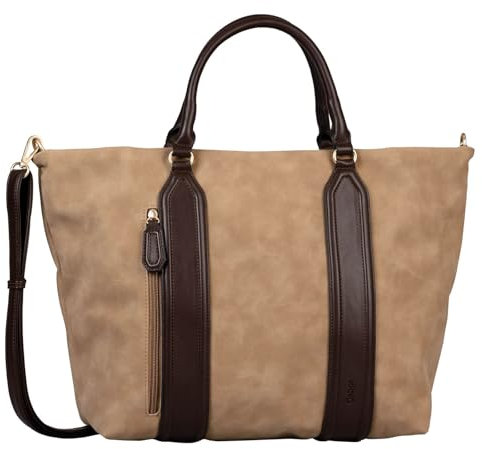 Gabor, Gwen, Damen, Shopper, L, Beige, 38x16x30 cm