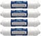 Hydro+ H11PA Inline Fridge Water Filter & Scale Inhibitor | Activated Carbon Fridge, Cooler & Tap Filter | 1/4 Push Fit Filter Cartridge | Samsung, LG, GE, Bosch, Daewoo, Neff, Siemens (4 Pack)