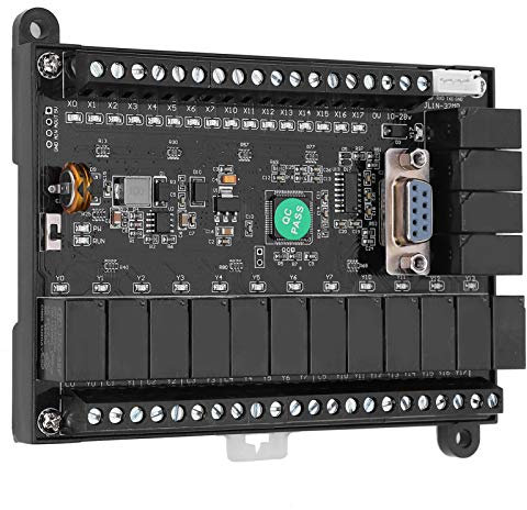 Speicherprogrammierbare Steuerung SPS Controller Kit, SPS Steuerplatine Speicherprogrammierbares Steuerungs Relais Verzögerungsmodul mit Analog, SPS Regler FX1N-32MR DC10-28V