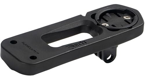 Deda Elementi Alanera Computer Mount, Black, Garmin/Wahoo/Bryton/GoPro