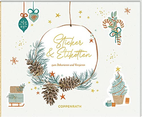 Stickerbuch: Sticker & Etiketten - Zum Dekorieren und Verzieren