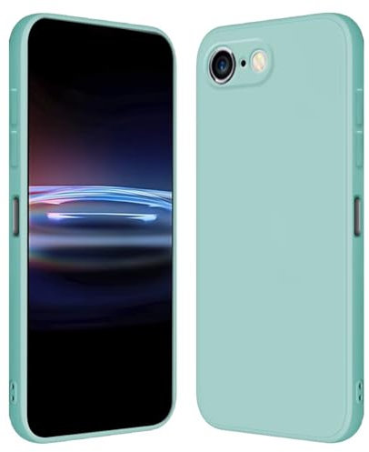 RankOne Hülle für iPhone 6 / iPhone 6s (4.7 Inches) Weiche TPU Silikonhülle - Helles Cyan