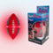 Kingsport Illuminated LED Soft Foam Rugby Ball - Night Glow Sports Equipment, Compact and Portable Light-Up Rugby for Safe and Fun Indoor & Outdoor Play, for Kids