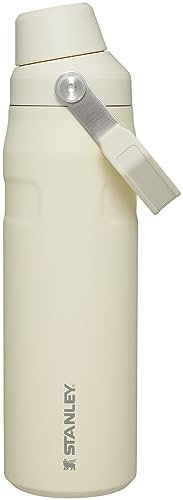 STANLEY Aerolight Iceflow Bottiglia Flusso Rapido 24 Once Crema Glimmer, Borraccia Unisex, 24oz