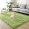 Gsogcax Rugs Living Room 5'x7' Super Soft Fluffy Area Rugs for Bedroom Shaggy Anti-Skid Comfortable Large Rugs Indoor Modern Home Decor Floor Carpet - Grass Green 160x200