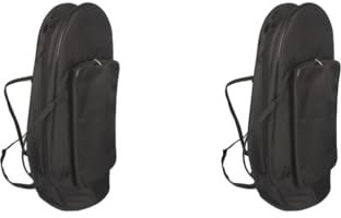 Gepolsterte Oxford-Taschentasche für Musikinstrumente, Französisches Horn/Tenorhorn/Tuba, 2 Stück