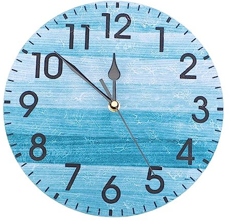 ABOOFAN Leise Digitaluhr Für Das Wohnzimmer Große Ziffern Für Schlafzimmer Küche Büro Esszimmer Wandmontage Platzsparende Materialien