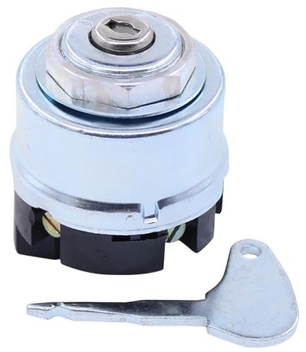 Zündschloss Lichtschalter Zündschalter Lichtzündschalter Zündlichtschalter Zündstarter Startschalter Zündanlassschalter mit Schlüssel für Deutz Traktoren D25 D25S D30 D30S D40 D40L D40S D50.1S D80