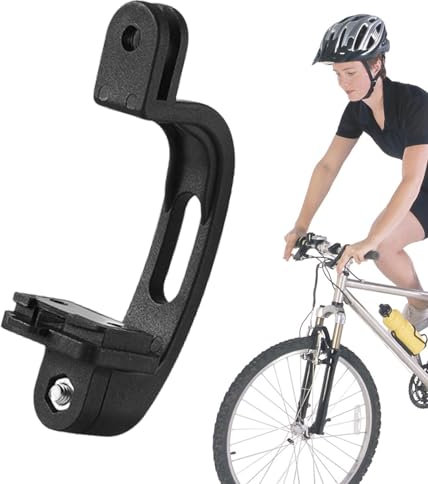 Generisch Lenkerlichthalterung,Lenkerlichthalter - Fahrrad-Taschenlampen-Clip - Motorrad-Lichthalterung, Fahrradbeleuchtung, Teile und Zubehör, Fahrrad-Taschenlampen-Clip, stabil für Scheinwerfer