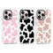 RUMDEY 3 Pack Clear Cow Print Phone Case for iPhone 11 Pro 5.8, Cute Girly Cow Pattern Design Case Shockproof Soft Slim TPU Silicon Anti-Scratch Hard Back Bumper Funda Cover for Women Girls