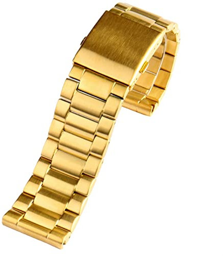 GSZCCZS For diesel DZ7333 DZ4344 Watch large dial Men metal stainless steel watch band gold strap 24MM 26MM 28MM Bracelet