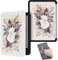Étui pour 7 Kindle Paperwhite 12e Génération et Édition Signée(Sortie 2024) et 7 Kindle Colorsoft Édition Signée, Motifs Peints Coque avec Automatique Veille/Réveil et Dragonne (17)