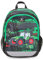 Belmil Kindergartenrucksack mit Brustgurt und Namensschild für 3-6 Jährige/Krippenrucksack Kindergartentasche Kindertasche (Tractor 2)