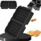 Heißluftfritteuse Zubehör | 2 Stück Waffeleinsatz für Ninja AF400EU & AF500EU & AF300EU | Air Fryer Accessories | Waffel Zubehör | Wiederverwendbarer