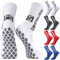 4 Paare Fußball Socken Jungen 31-34 Grip Socken Fussball Socken Kinder Anti Rutsch Football Socks Rutschfeste Sportsocken Für Fussball Basketball Laufen Rugby Tennis
