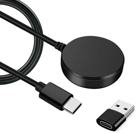 GCNWW USB-C Charging Cable for Samsung Galaxy Watch 7 / Ultra / 6/5 Pro / 4 / Active 1/2 / FE - Fast Magnetic Charging Dock for Samsung Watch Charger SM-R500 SM-R830 SM-R840 SM-L705 SM-R930 SM-R940