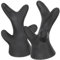 HEALEEP 2 Stück Helm Leuchtendes Geweih Horn Helmzubehör Helmflügel Stirnband Helmzubehör Katzenohren Zum Aufkleben Auf Den Helm Tausendhelm Ventilkappen Helmkostüm Kieselgel