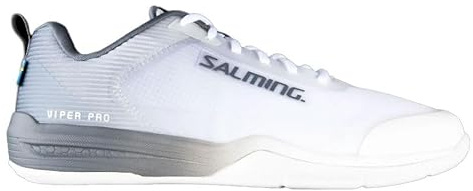 Salming Viper Pro (White/Grey) Men's Indoor Court Shoes (1235065-0710) 10.5