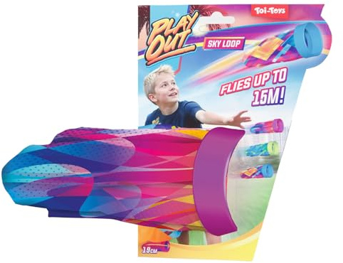 Toi-Toys Kometenring Wurfspiel für draußen - Airlyft Spielzeug