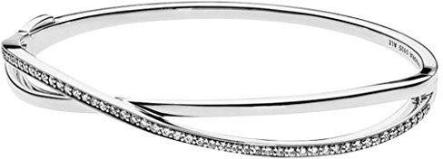 PANDORA Damen Armreif Verflochten 590533CZ-1