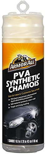 Armor All PVA Synthetic Chamois, Chamois Cloth for Car and Truck Cleaning