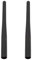 Antenna Walkie Talkie VHF 136-174MHz 2pz 15.5cm per Yaesu/VX-110 / VX-130 / VX-131 / VX-132 / VX-150 / VX-150 / VX-151 / VX-152 FT-60R Walkie Talkie Radio