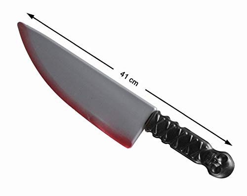 Couteau ensanglanté 41x10cm - Armes et Outils