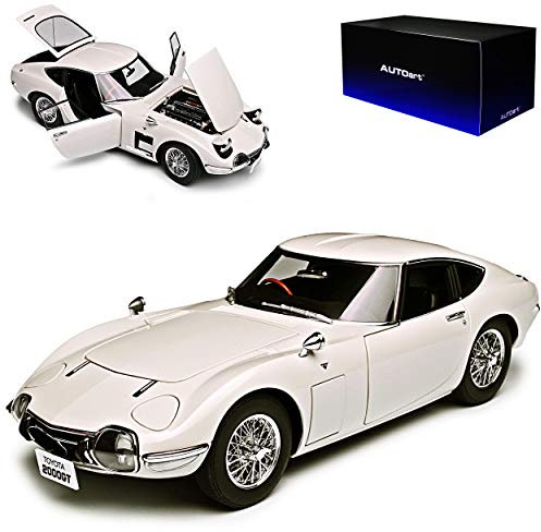 AUTOart T*o*y*o*t*a 2000 GT Coupe Weiss 1965 1967-1970 78754 1/18 Modell Auto
