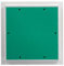 MW multi werkzeug Revisionsklappe 250 x 300 mm mit 12,5mm GK-Einlage imprägniert für Feuchtraum geeignet Aluminium-Rahmen weiß pulverbeschichtet 25 x 30 cm
