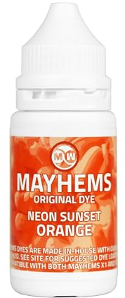Mayhems - Water Cooling PC Coolant Dye - Original Series - Intense Colour, 15 ml - Neon Sunset Orange
