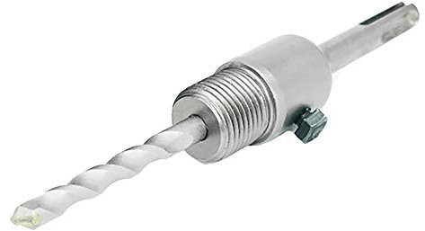 Dreneco Barre de Rallonge SDS 200 mm, avec Foret de Centrage