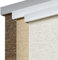 Persilux Free-Stop schnurlose Fensterblenden Lichtfilter-Rollos für Fenster (Khaki, 58,4 x 182,9 cm), natürliches gewebtes Gewebe, UV-Schutz, Wärmedämmung, Rollos für Fenster, Zuhause, Tür