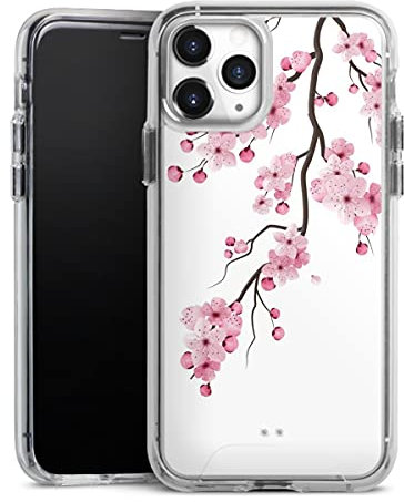 Handyhülle kompatibel mit Apple iPhone 11 Pro Bumper Case Schutzhülle Kirschblüten Japan Asien