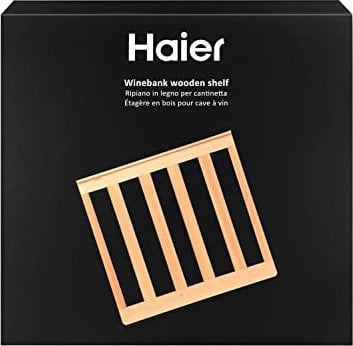 Clayette en Bois Haier pour Cave à Vin - Capacité de Stockage Maximale - Élégante et de Qualité - Accessoire Original Haier - 417 * 390 * 19mm