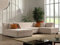 Lisa Design Malcom - wohnlandschaft rechts - aus Cord Beige