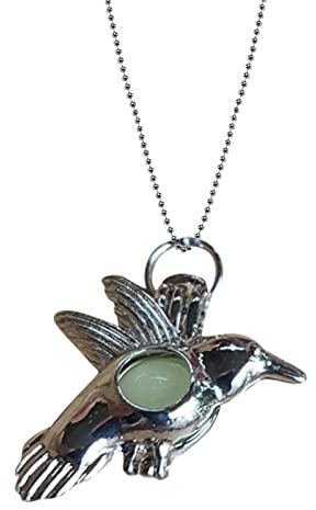 KAREN66 Halsketten für Damen Anhänger Mode Schmuck Geschenke Kolben schöne leuchtende Damen-Anhängerschmuck modische Kette Anhänger Kette, Kette & Ritzel Einzigartige Anhänger (B, One Size)