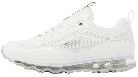 British Knights Herren Zion Sneaker, Weiss Weiss Hellgrau, 45 EU