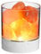 Luz de noche de piedra de sal del Himalaya, 7 colores, lámpara LED de cristal de roca, lámpara de purificación de aire natural USB portátil para coche, oficina en casa, dormitorio, decoración de