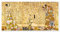 Der Lebensbaum (komplett) Poster von Gustav Klimt 40 x 20 cm Gelb Wandbilder Wanddeko
