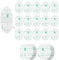 YAZANY Waterproof Ear Covers for Swimming, 60Pcs Ear Stickers, Water Protectors for Shower, Surfing - Universal Size for Adults Kids