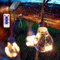 Bogseth Solar-Lichterkette für den Außenbereich, USB/Solarladung, Lichterkette für den Außenbereich, 8 Modi und 4 Helligkeitseinstellungen, Lichterkette außen für Zimmerdekoration, Hochzeit, Garten,