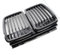 LeiBaOF Front Stoßstange Niere Grill für BMW E30 3 Series 325i 318is 1982-1994,Auto Styling Gitter Ersatz Teil,Front stoßstangen Gitter Grill