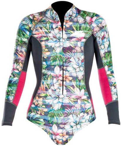 F2 Damen Neopren Anzug Happiness Body High 2 mm Größe wählbar Multicolor