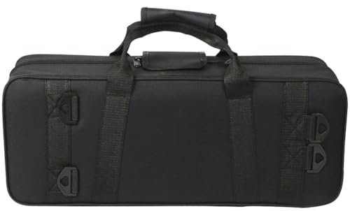 Dinntty Borsa per Strumenti a Tromba Borsa a Tracolla in Tessuto Oxford Scatola per Trasporto Strumenti, Borsa a Tracolla Regolabile per Strumento