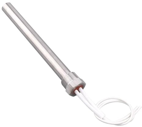 ALBHGSVS 220 V 3/4 ''NPT-Gewinde Tauchpatronenheizung Edelstahl 304 DN20 Elektrisches Heizelement 250 W 500 W 1 KW 1,5 KW 2 KW catholic(3kw L500mm)