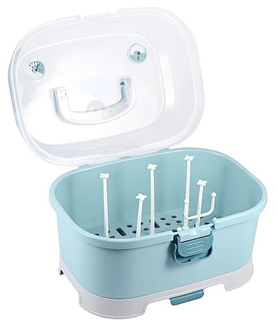 Warmhm 1pezzi Per Latte e Accessori Per Portatile Design Drenante e Lavabile Organizzatore Per Bottiglie Pannolini e Accessori